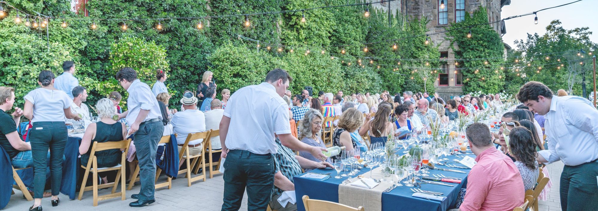 Farm-to-table dinner at the CIA, Greystone